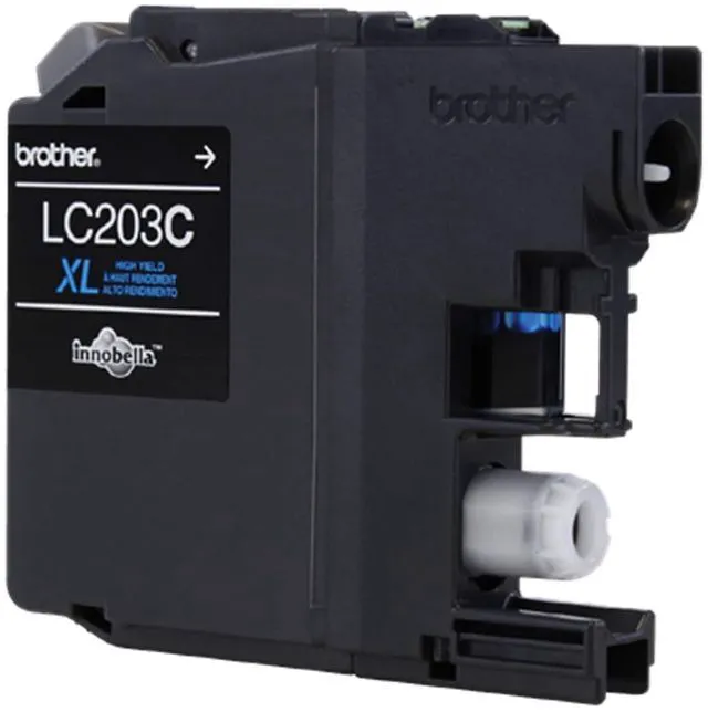 Alt view image 6 of 7 - Printer LC203C High Yield Ink Cartridge, Cyan, 1 Count (Pack of 1)