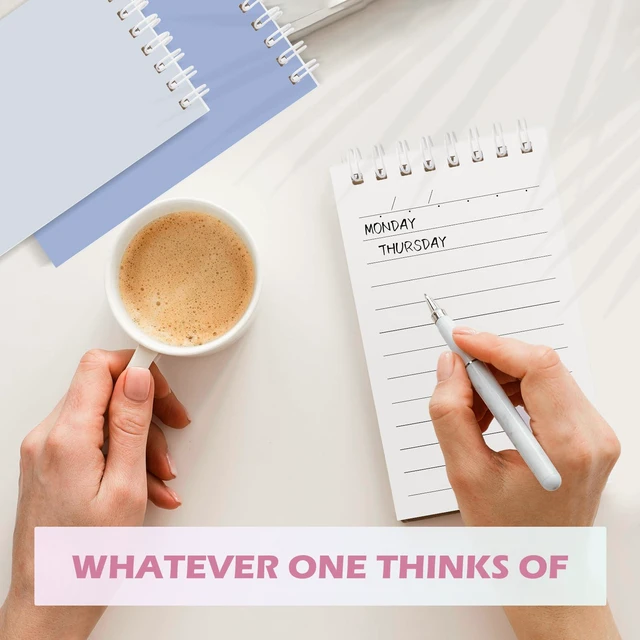 Alt view image 4 of 6 - Mini Notebooks Bulk,3x5 Pocket Spiral Notepads With Lined Pages 16 Pcs Small Notebook for Work,Nursing School Essentials,School&Office Supplies,Nurse Gifts