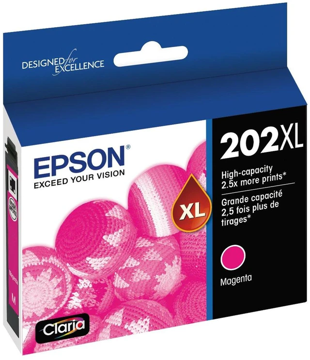 Alt view image 2 of 2 - T202 Claria -Ink High Capacity Magenta -Cartridge (T202XL320-S) for Select Expression and Workforce Printers (Pack of 2)