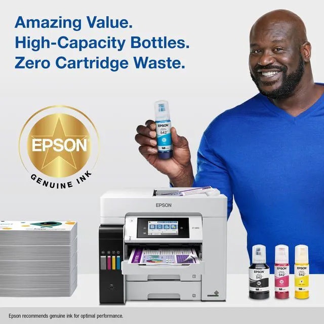 Alt view image 4 of 7 - 542 EcoTank Pro Ink Ultra-high Capacity Bottle Black (T542120-S) Works with ET-5150, 5170, 5180, 5800, 5850, 5880, 16600, 16650