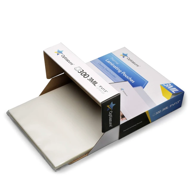 Alt view image 3 of 7 - Thermal Laminating Pouches 9"x11.5" Inches, 3mil 300Pack, Clear, Letter Size