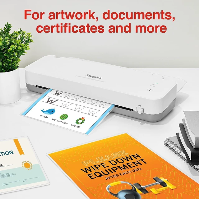 Alt view image 4 of 5 - Thermal Laminating Pouches, Letter Size, 5 Mil, 200/Pack 9 x 11.5 inch pouches for heavy-duty document protection at the office
