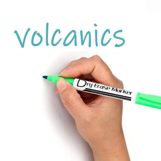 Alt view image 3 of 6 - Green Dry Erase Markers Low Odor Fine Whiteboard Markers Thin Box of 12 (Pack of 2)
