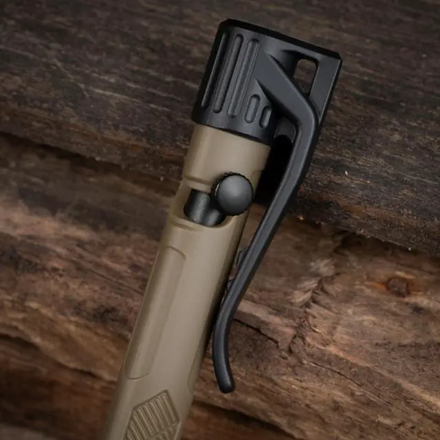 Alt view image 4 of 7 - Weatherproof Olive Drab and Flat Dark Earth Mini Bolt-Action Pens - Black Ink, 2 Pack (No. TAC20)