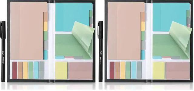Main image of Transparent Sticky Notes Set, 820 Pack