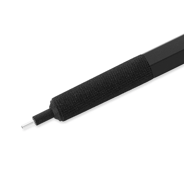 Alt view image 2 of 7 - 600 Full-Metal Body Mechanical Pencil, 0.7mm, Black - For Precise Ruler-Based Drawing