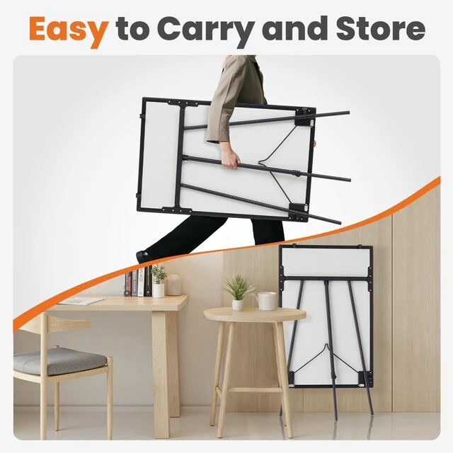 Alt view image 5 of 7 - 40" x 28" Magnetic White Board with Stand, Standing Dry Erase Board, Whiteboard with 1 Dry Eraser & 2 Multicolor Markers & 4 Magnetic Pins, Aluminium Frame for Home, School, Office, Black