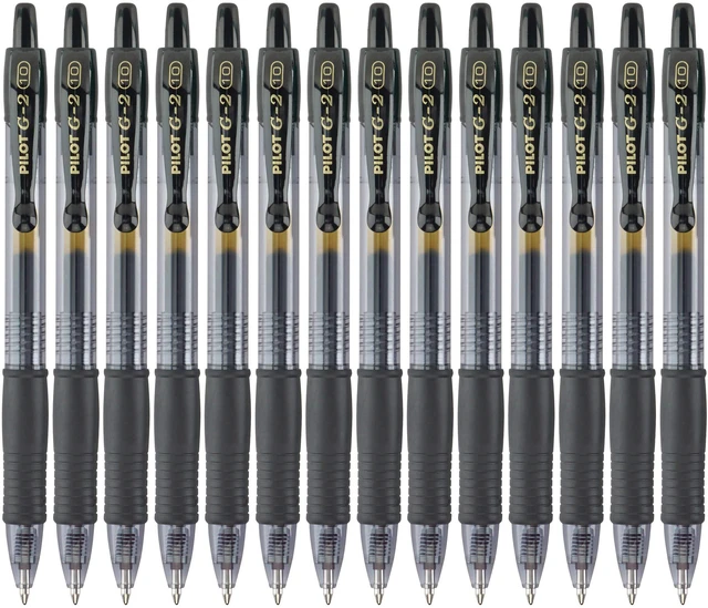 Main image of G2 Premium Rolling Ball Gel Pens, Black Ink, 14-Pack