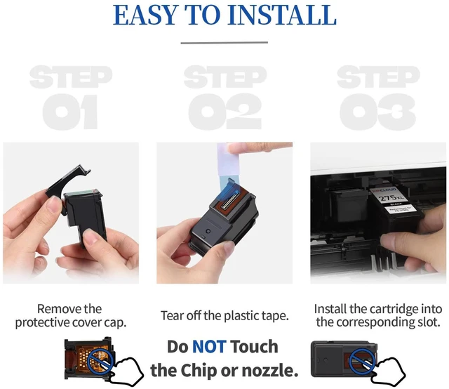 Alt view image 5 of 7 - 275XL Black Ink Cartridge Replacement for Canon PG-275 275XL PG275 275 XL Work with Canon PG-275XL PIXMA TR4720 TS3522 TR4700 TS3520 TS3722 TS3500 TR4722 Printer Ink - High Capacity 2PK