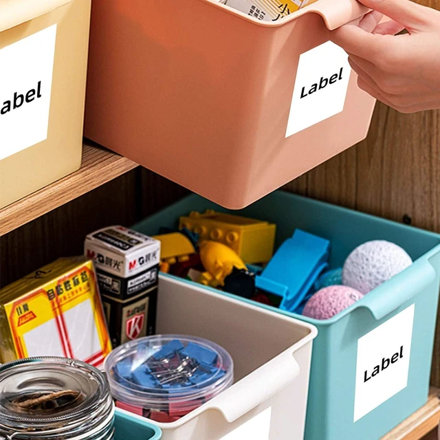 Alt view image 5 of 5 - 500 Sheets 1000 Pcs Self Adhesive 8.5" x 5.5" Half Sheet Shipping Labels for Laser & Inkjet Printers, 5-1/2 x 8-1/2 2 Up Half Page Shipping Mailing Labels, 2 per Page Shipping Labels