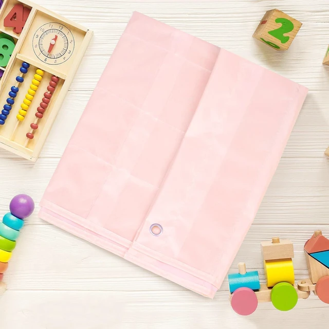 Alt view image 7 of 7 - Classroom Monthly Calendar Pocket Chart for 2.75 * 2.75 Cards,Homeschool Supplies and Classroom Must Haves! Only Chart(Pink)