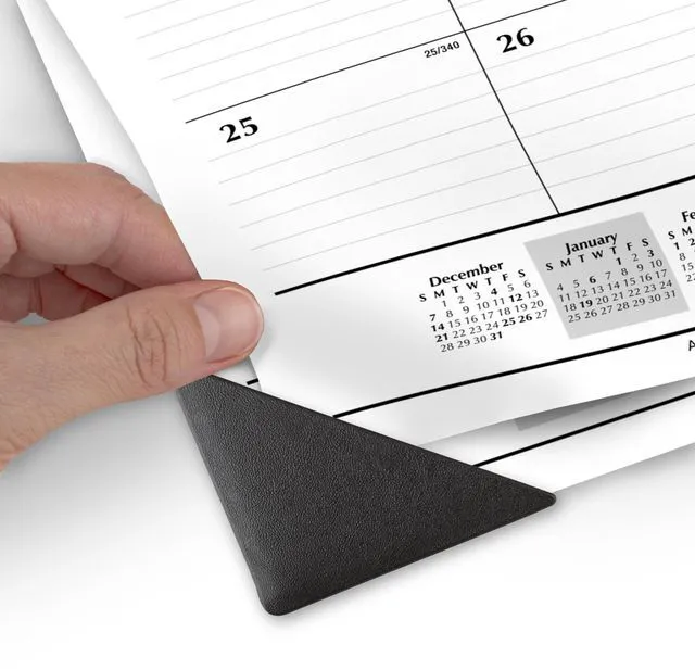Alt view image 7 of 7 - 2026 Desk Calendar, Desk Pad, Monthly, 21-3/4" x 17", Large, Ruled Blocks, 3 Pack (AZSK240026), White