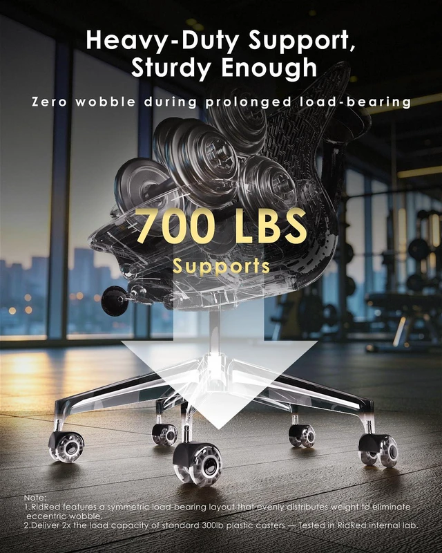 Alt view image 6 of 7 - Office Chair Wheels,Smooth & Quiet Rollerblade Casters Wheels,Heavy Duty Support 700lbs Dual-Wheel Design,Gaming Desk Chair Wheel Replacement for Hardwood Floors and Carpet,2 Inch Universal Fit