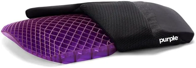 Main image of Back Cushion, Lumbar Support Pillow for Office Chair, Car Seat GelFlex Grid Molded to Your Lower Back, Adjustable Strap - Pressure-Reducing, Temperature-Neutral - Made in USA