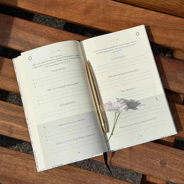 Alt view image 3 of 7 - Five Minute Journal for Moms - Daily Gratitude Journal, Mindfulness & Memory Keepsake for Mothers, Undated - Gifts for Mom