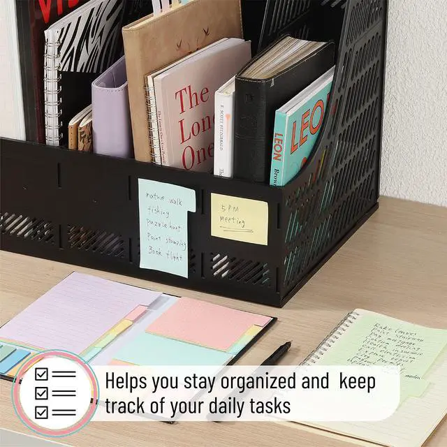Alt view image 7 of 7 - Sticky Notes Set, 820 Pack, Ruled