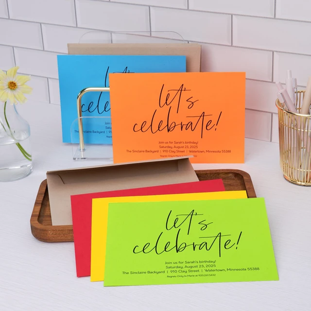 Alt view image 6 of 6 - Mega Collection, Colored Cardstock,"Classic" 5-Color Assortment, 320 Sheets, 65 lb/176 gsm, 8.5" x 11" - MORE SHEETS! (91630)