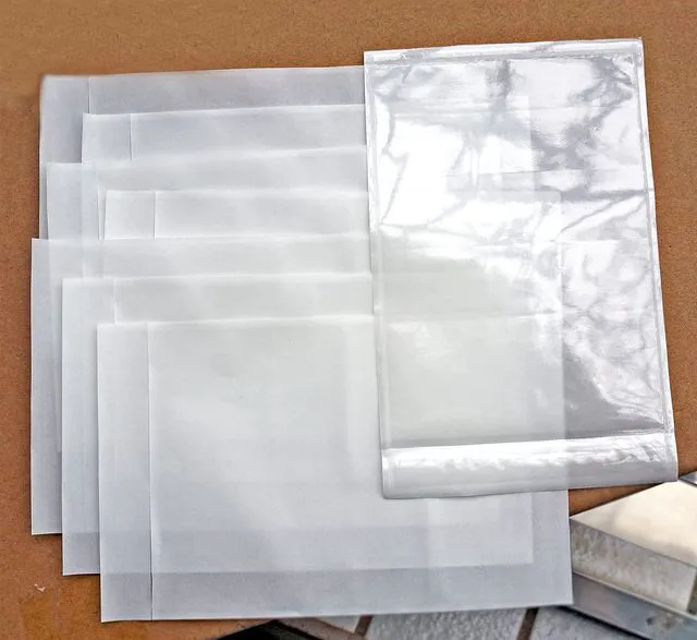 Alt view image 6 of 6 - 1000 Pcs Premium 4.7''x7.5'' Packing List Envelope, Tailored Size for 4x6'' Shipping Labels, Adhesive Shipping Label Pouch/Sleeve