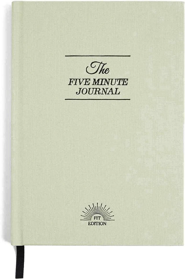 Main image of Five Minute Journal Fit Edition Daily Planner, Green, 120 Pages