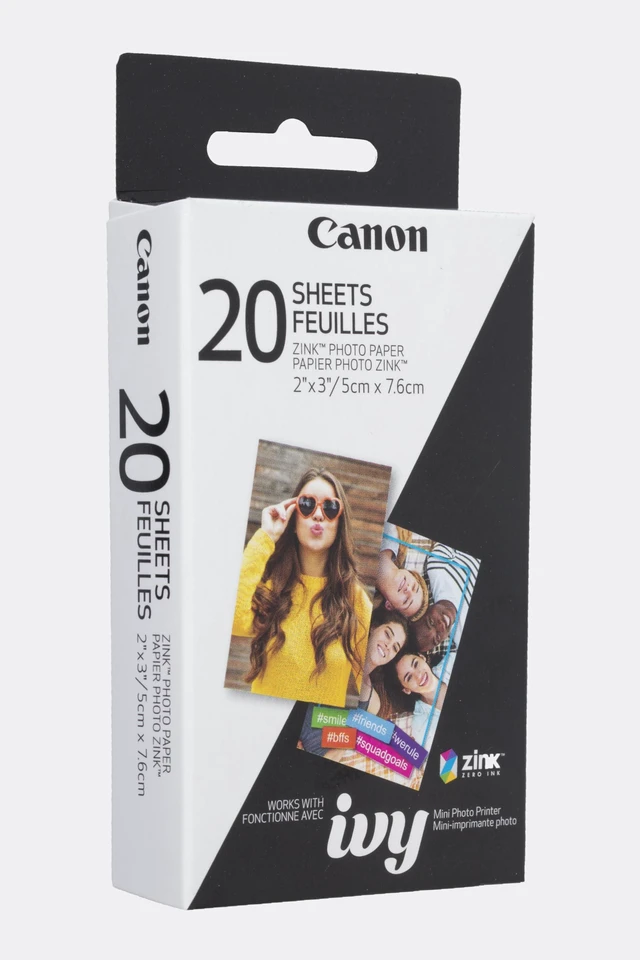 Alt view image 2 of 2 - IVY ZINK 2" x 3" Photo Sticker Paper 20 sheets Pack
