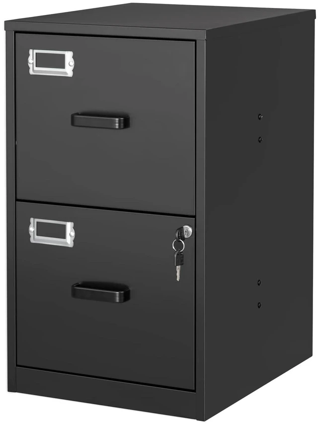 Main image of 2 Drawer File Cabinet with Lock Vertical Filing Storage Cabinet Office Home Steel Vertical File Cabinets for Letter Size File Cabinet Locked,Assembly Required