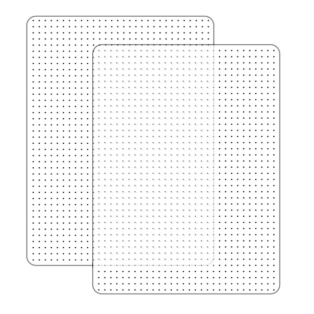 Main image of Office Chair Mat for Low-Pile Carpet 36" x 48", 2-Pack Office and Home Set Clear PVC With Anti-Slip Studs, Prevents Carpet Wear From Rolling Chair Wheels, Smooth Glide Surface For Easy Daily Rolling