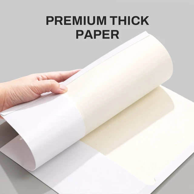 Alt view image 3 of 7 - Two Pocket Folders, 50 Pack File Folders with Business Card Slot, Textured Paper, Fit Letter Size Paper, Paper File Folder for School Office Home Business, White