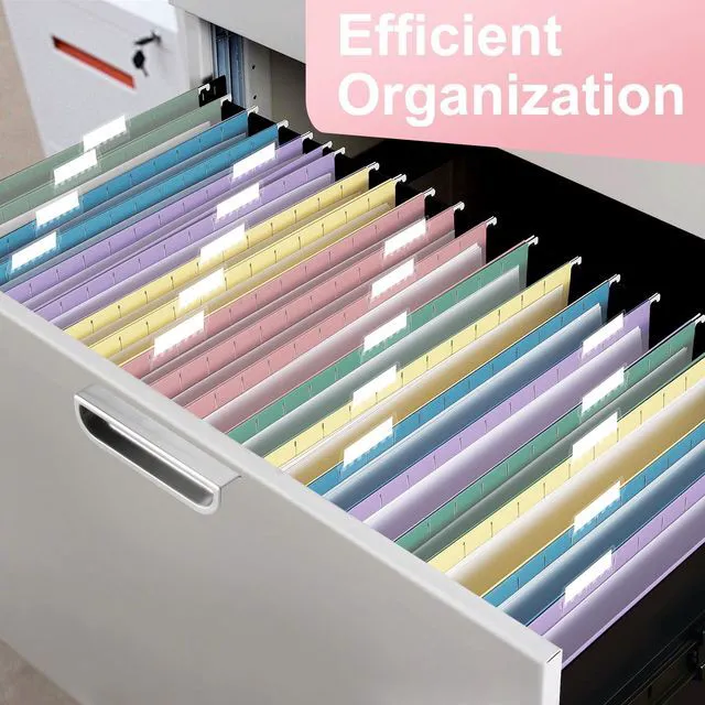 Alt view image 4 of 7 - Hanging File Folders, 30 Pack Letter Size Hanging File folders with 1/5-cut Tabs, Stay Organized for Your Home and Office Bulk File, Documents and Paper, Macaron 10 Colors
