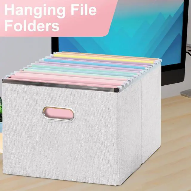 Alt view image 5 of 7 - Hanging File Folders, 30 Pack Letter Size Hanging File folders with 1/5-cut Tabs, Stay Organized for Your Home and Office Bulk File, Documents and Paper, Macaron 10 Colors