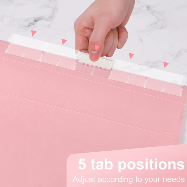 Alt view image 7 of 7 - Hanging File Folders, 30 Pack Letter Size Hanging File folders with 1/5-cut Tabs, Stay Organized for Your Home and Office Bulk File, Documents and Paper, Macaron 10 Colors