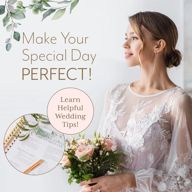 Alt view image 2 of 7 - Wedding Planner Book and Organizer - Wedding Planner Book - Bridal Planning Binder with Countdown Calendar - Bride Gifts - (FLORAL)