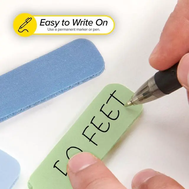 Alt view image 3 of 7 - Cable Labels - Large, Macaron (30-Pack) Colorful Write-On Tags for Basement and Office Organizing