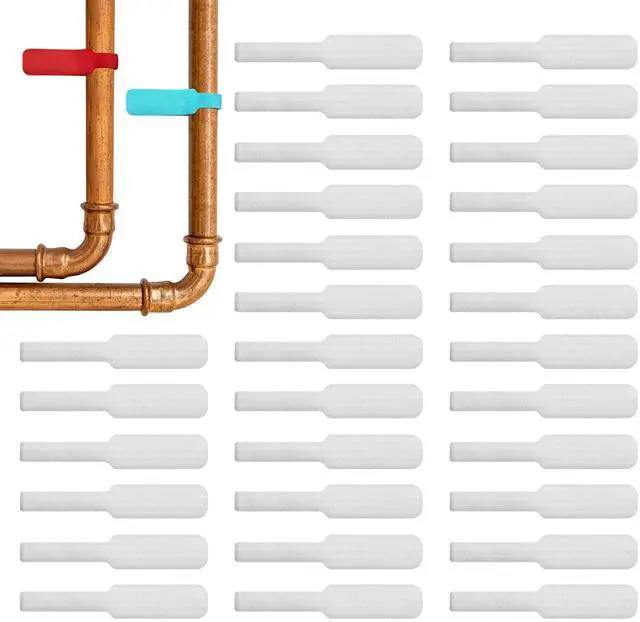 Main image of Cable Labels - Large (30-Pack) White Write On Cord Labels, Wire Labels, Cable Tags and Wire Tags for Cable Management and Organizer for Electronics, Computers