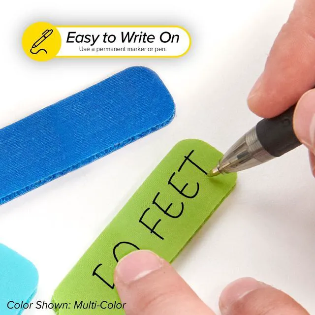 Alt view image 3 of 7 - Cable Labels - Large (30-Pack) White Write On Cord Labels, Wire Labels, Cable Tags and Wire Tags for Cable Management and Organizer for Electronics, Computers