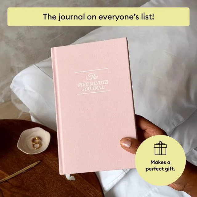 Alt view image 6 of 7 - The Five Minute Journal - Daily Gratitude Journal for Happiness, Mindfulness, and Reflection - Undated Life Planner