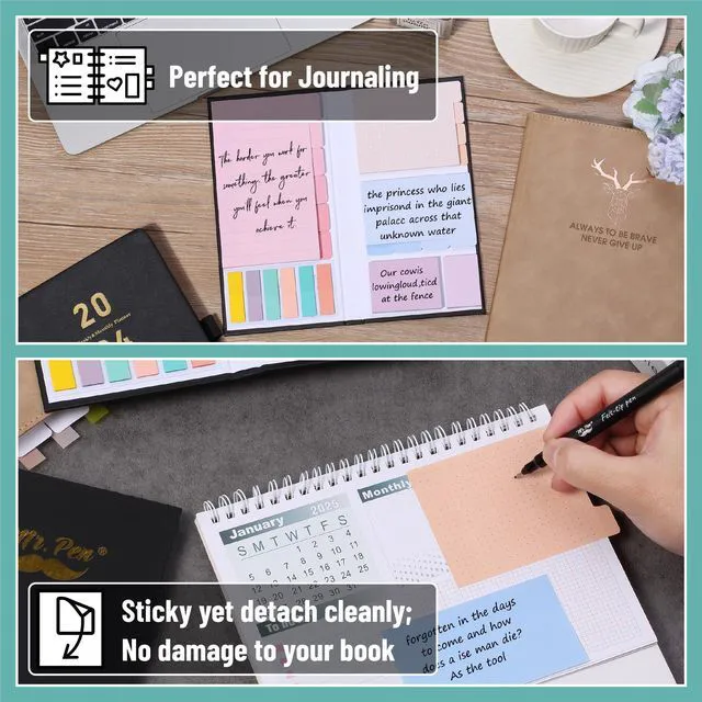 Alt view image 5 of 7 - Sticky Notes Set, 820 Pack, Ruled