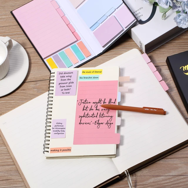 Alt view image 6 of 7 - Sticky Notes Set, 820 Pack, Ruled