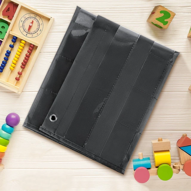 Alt view image 7 of 7 - Classroom Monthly Calendar Pocket Chart for 2.75 * 2.75 Cards,Homeschool Supplies and Classroom Must Haves! Only Chart(Black)