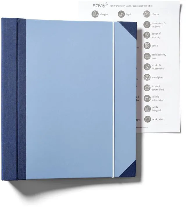 Alt view image 2 of 6 - 2025 Edition in Case Go Missing Binder | Viral TikTok Folio for True-Crime Fans to Record Personal Info, Estate Planning & Emergency Preparation