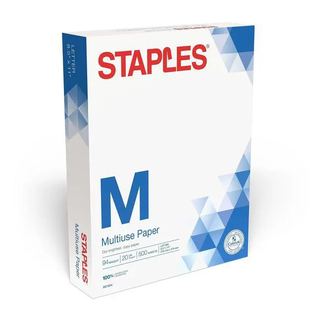 Alt view image 2 of 4 - Multiuse 8.5-Inch X 11-Inch Copy Paper 20 Lbs 94 Brightness 500/Rm 5 Rm/Ct