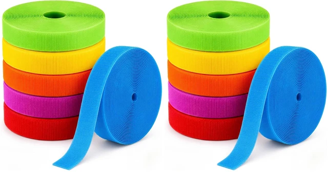 Main image of 6 Rolls Carpet Marker Strips Forclassroom, 25 ft x 1 Inch, Colorful Nylon Carpet Tape for Classroom, 150 ft Floor Tape Marking, Classroom Must Have, Back to School Preschool Teacher Supplies