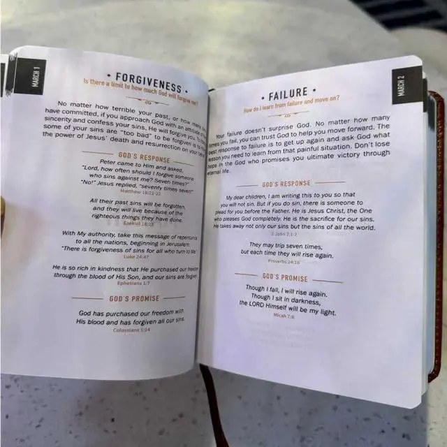 Alt view image 4 of 6 - 2026 One minute WITH GOD for men, 365 days of daily prayer brown book, Bible prayer Faux Leather Journal 0793898717173: Amazon.com