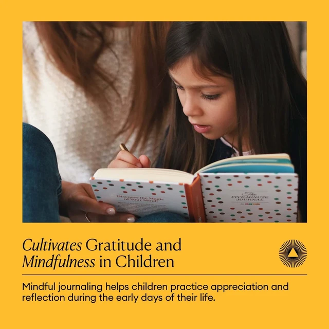 Alt view image 5 of 7 - The Five Minute Journal, Illustrated Undated Daily Journal for Kids, Daily Gratitude, Happiness and Reflection, Manifestation for 5-12 Years Old