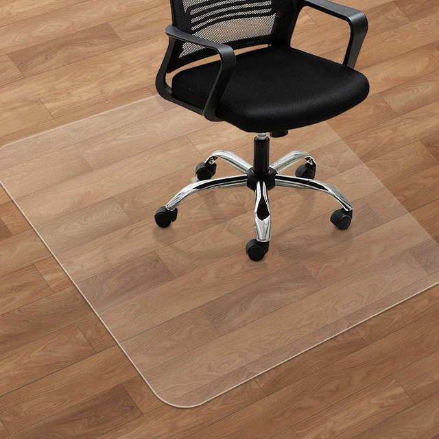 Main image of Office Chair Mat for Hard Floors - 47''×47'',Heavy Duty Clear Wood/Tile Floor Protector PVC Transparent