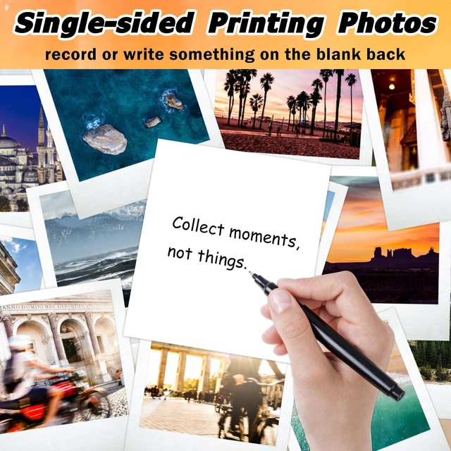 Alt view image 7 of 7 - 300 Sheets Glossy Photo Paper 8.5 x 11 Inches, Inkjet Photo Printer Paper,Compatible with Inkjet Printer Use Dye Ink,Professional Picture Paper(180gsm/48lb)