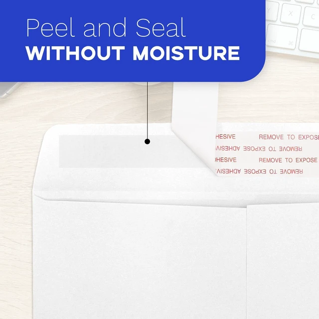Alt view image 2 of 7 - White 6x9 Catalog Envelopes, 250 PCS (Pack of 2)