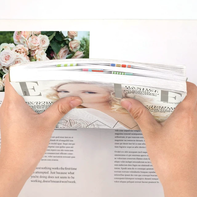 Alt view image 5 of 7 - 15 Pieces Bookmarks, Magnetic Bookmarks for Women, Page Markers for Students (Pack of 2)