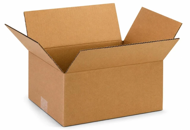 Main image of Shipping Boxes Medium 13"L x 10"W x 6"H 25-Pack - Corrugated Cardboard for Moving, Mailing, Packing, Packaging and Storage