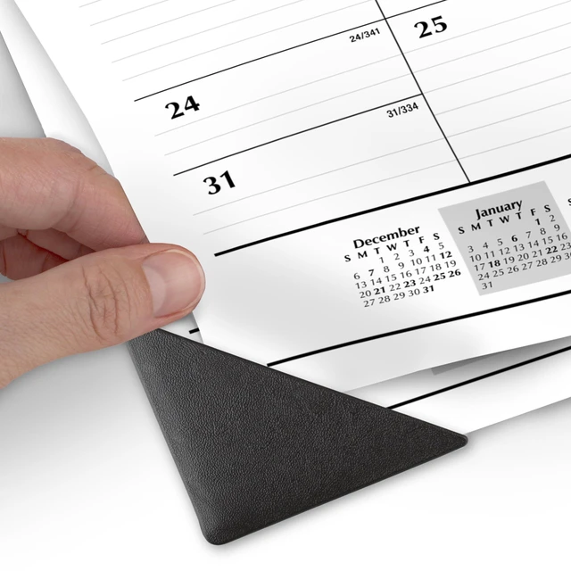 Alt view image 6 of 6 - 2027 Desk Pad Calendar, Monthly Desk Wall Planner, 21.75" x 17", Ruled Blocks, 3 Pack (AZSK240027), White
