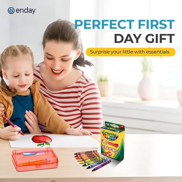 Alt view image 5 of 7 - Back to School Supplies Kit - Grades K-5, 83 Piece Back to School Supplies Kit, Kindergarten School Supplies Kids for Girls & Boys
